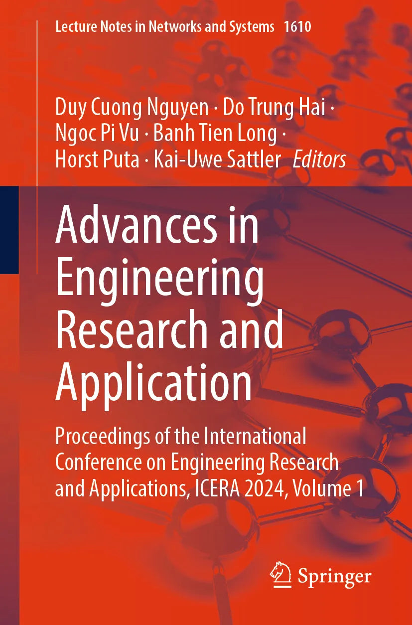 Cover: Advances in Engineering Research and Application (E-Book)