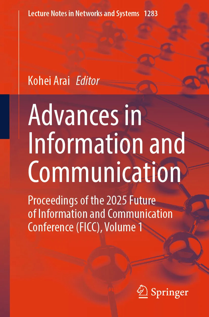 Cover: Advances in Information and Communication (E-Book)