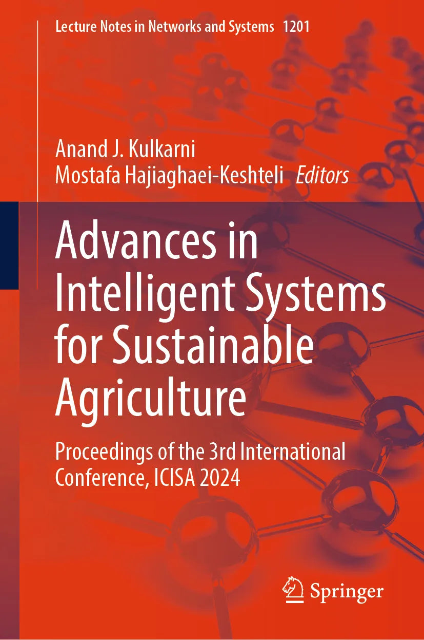 Cover: Advances in Intelligent Systems for Sustainable Agriculture (E-Book)