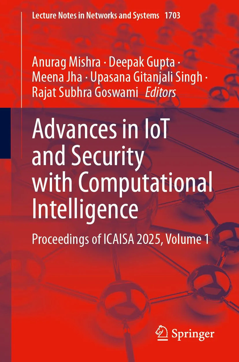 Cover: Advances in IoT and Security with Computational Intelligence (E-Book) von Anurag Mishra