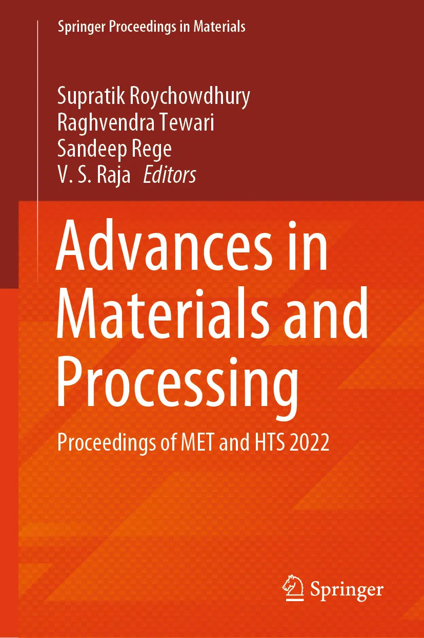 Cover: Advances in Materials and Processing (E-Book)