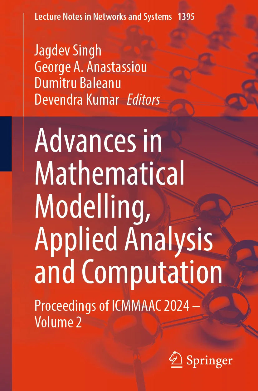 Cover: Advances in Mathematical Modelling, Applied Analysis and Computation (E-Book)