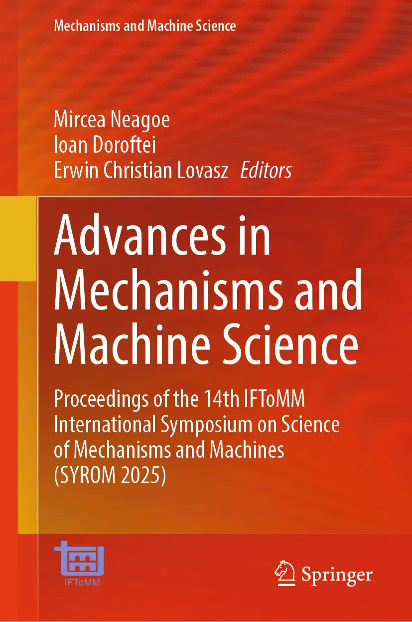 Cover: Advances in Mechanisms and Machine Science (E-Book)