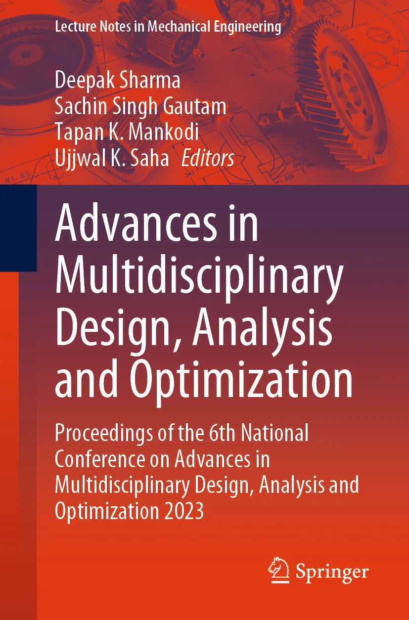 Cover: Advances in Multidisciplinary Design, Analysis and Optimization (E-Book)