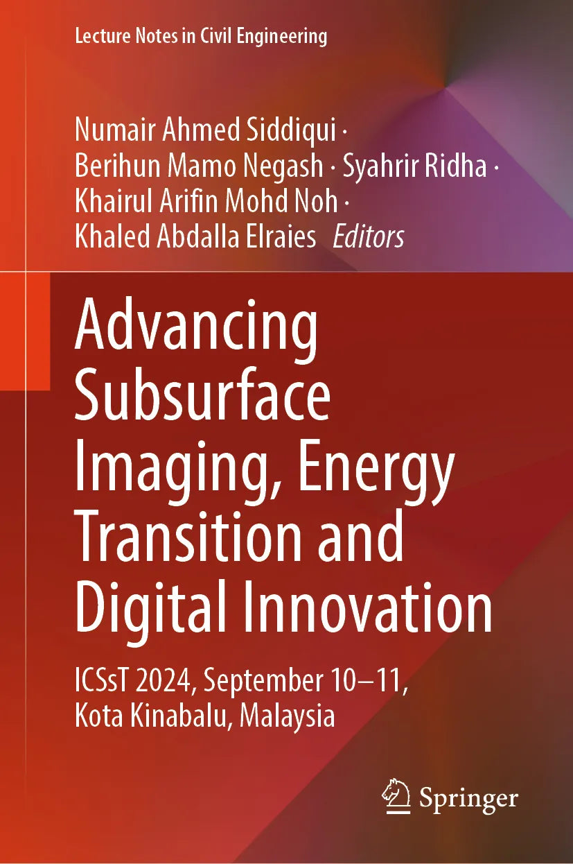 Cover: Advancing Subsurface Imaging, Energy Transition and Digital Innovation (E-Book)