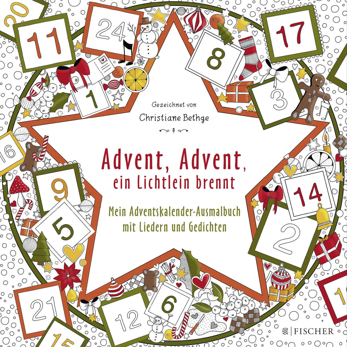 Buchcover von 'Advent, Advent, ein Lichtlein brennt' - Paperback von Christiane Bethge