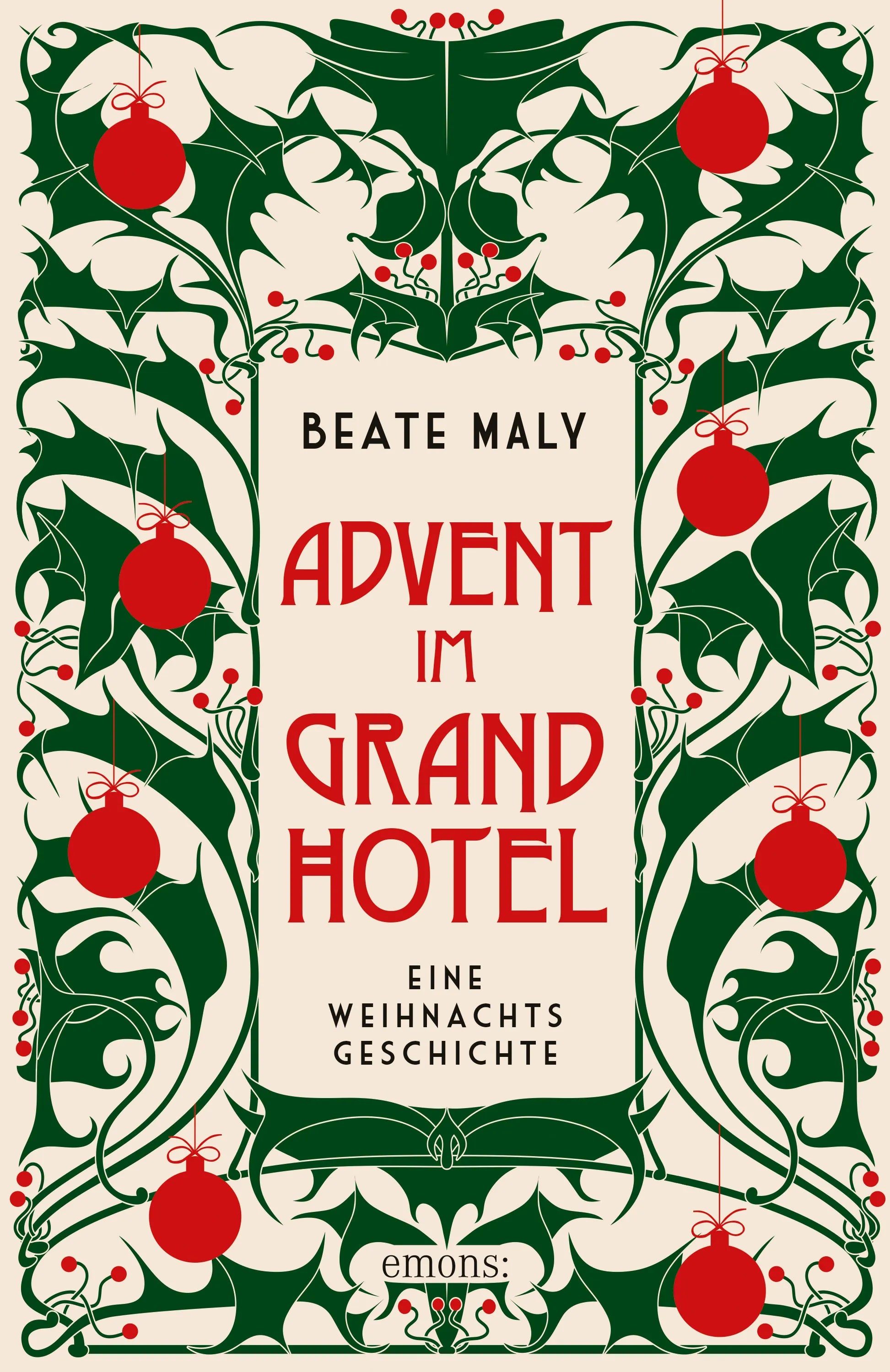 Cover: Advent im Grandhotel (E-Book) von Beate Maly