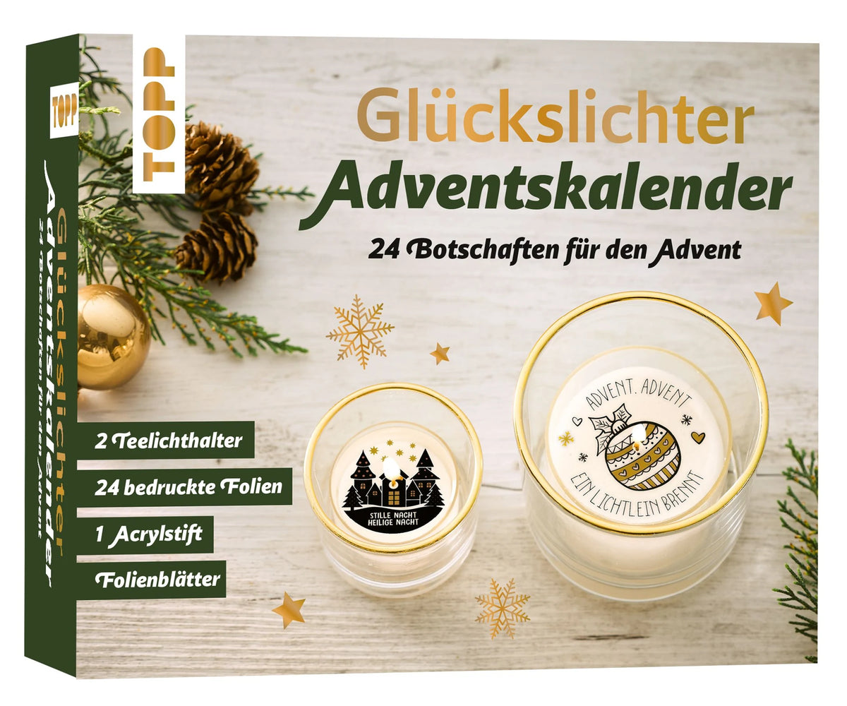 Adventskalender: Adventskalender Glückslichter