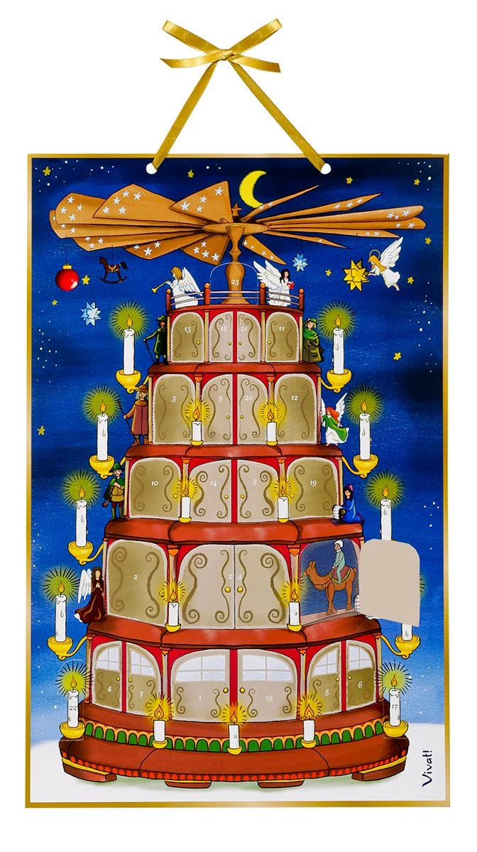 Adventskalender: Adventskalender »Die Adventspyramide«