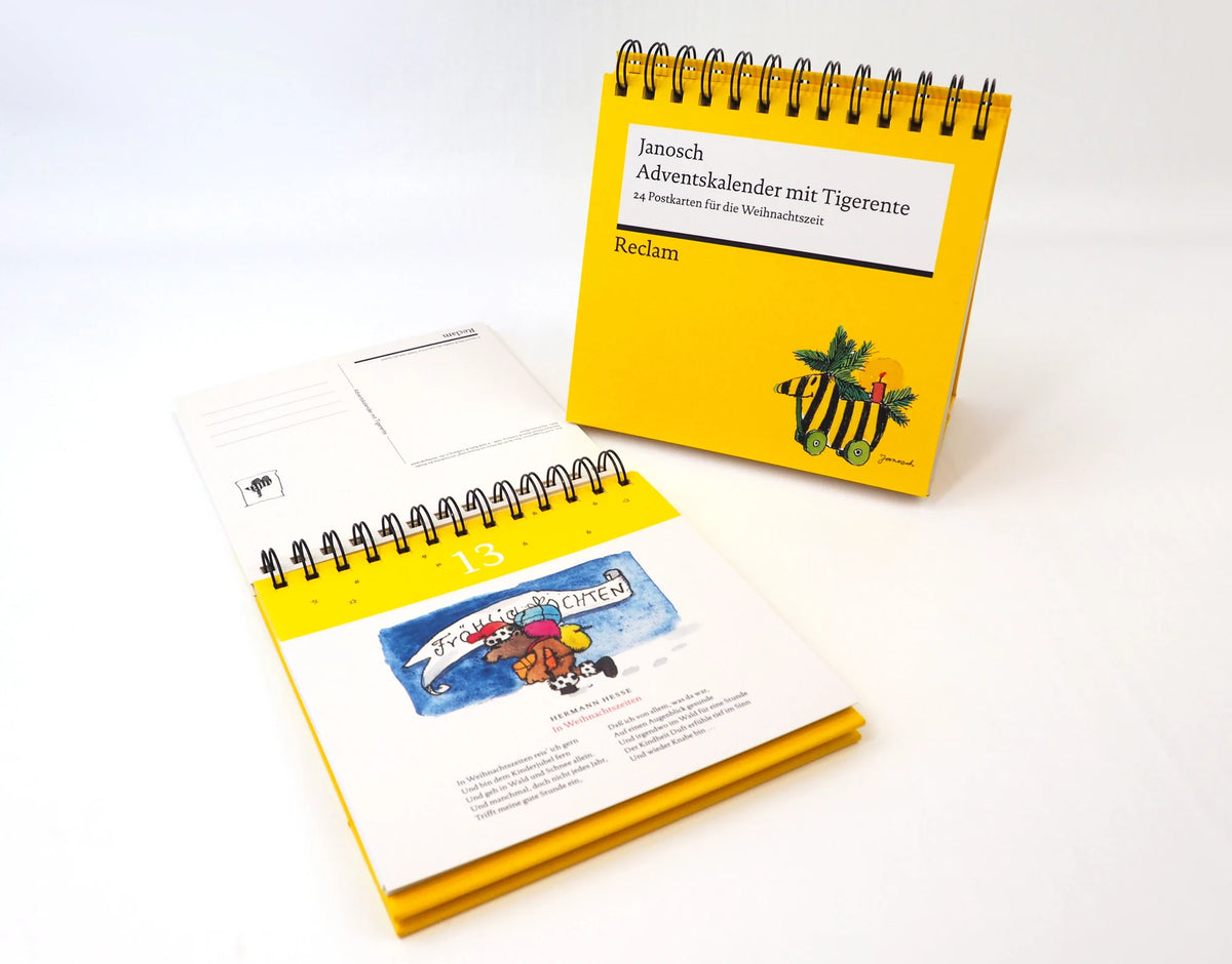 Adventskalender mit Tigerente. 24 Postkarten für die Weihnachtszeit – Ansicht