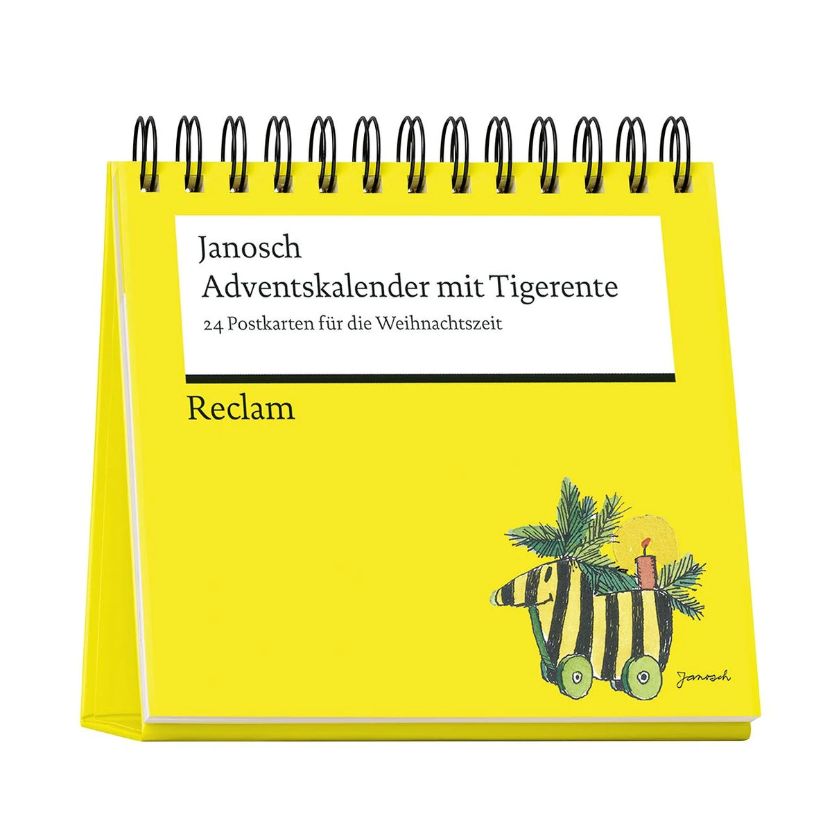 Adventskalender: Adventskalender mit Tigerente. 24 Postkarten für die Weihnachtszeit