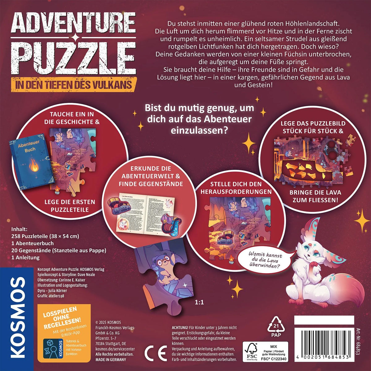 Adventure Puzzle: In den Tiefen des Vulkans – Ansicht
