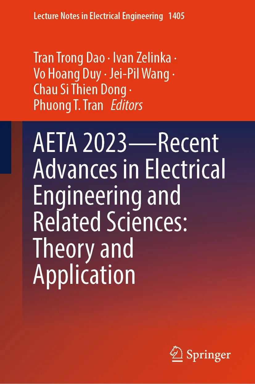 Cover: AETA 2023—Recent Advances in Electrical Engineering and Related Sciences: Theory and Application (E-Book)