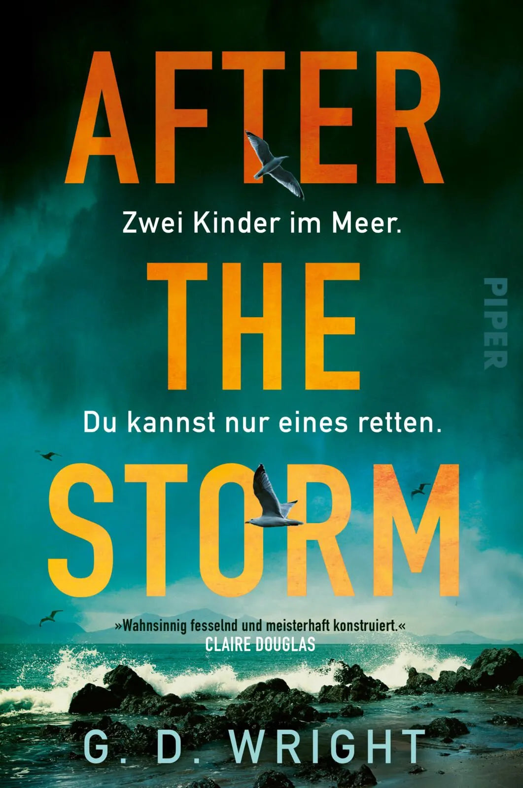 Cover: After the Storm – Zwei Kinder im Meer. Du kannst nur eines retten. (Paperback) von G.D. Wright