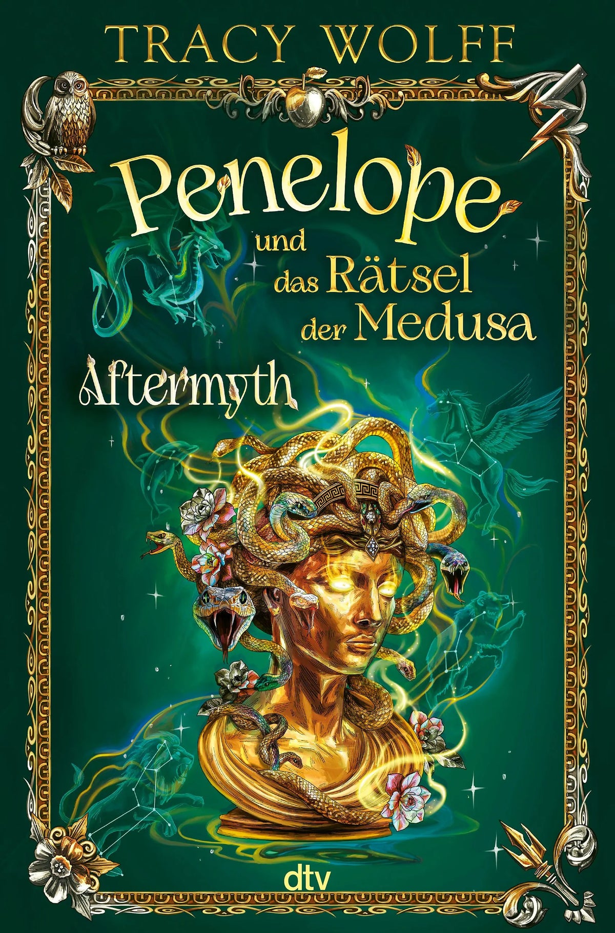 Cover: Aftermyth – Penelope und das Rätsel der Medusa (Hardcover) von Tracy Wolff