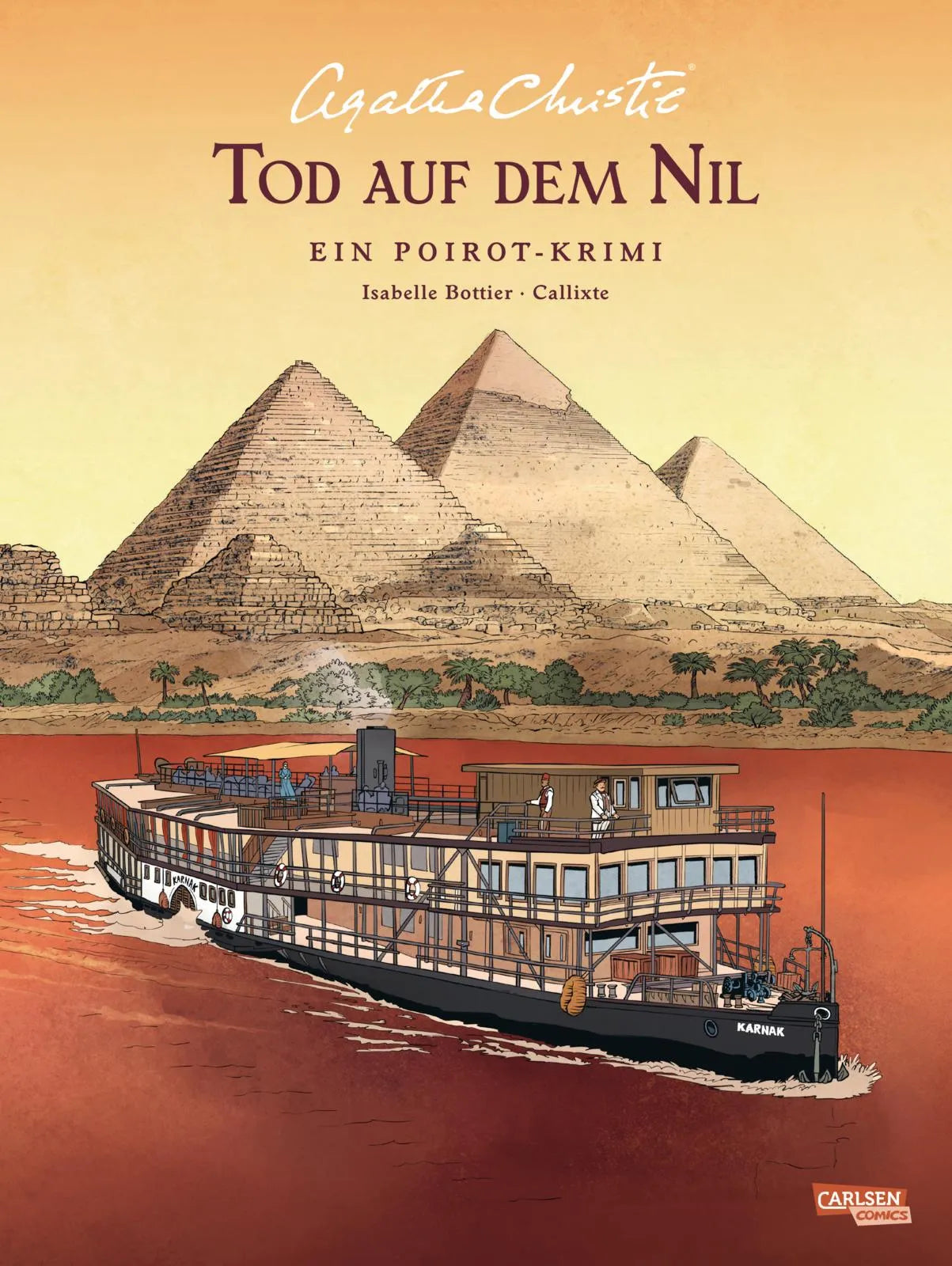Buchcover von 'Agatha Christie Classics: Tod auf dem Nil' - Gebundene Ausgabe von Agatha Christie