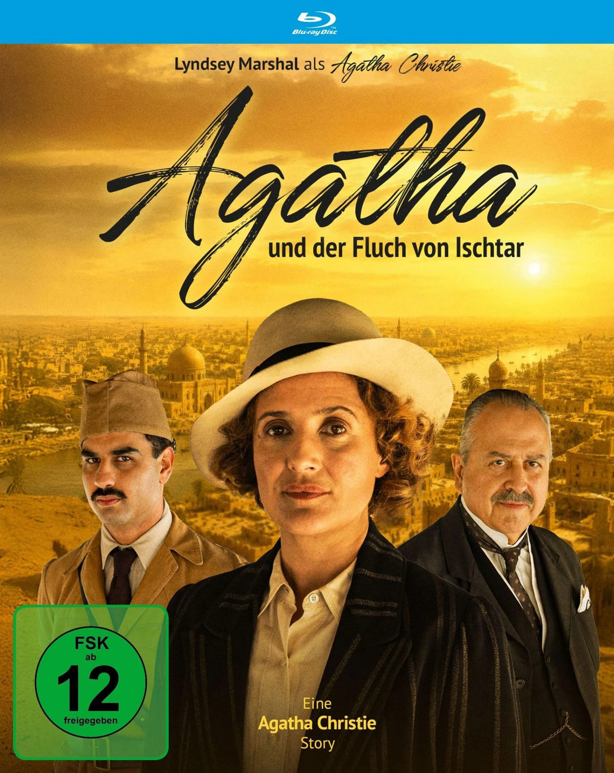 Blu-ray-Cover: Agatha und der Fluch von Ischtar. Regie: Sam Yates