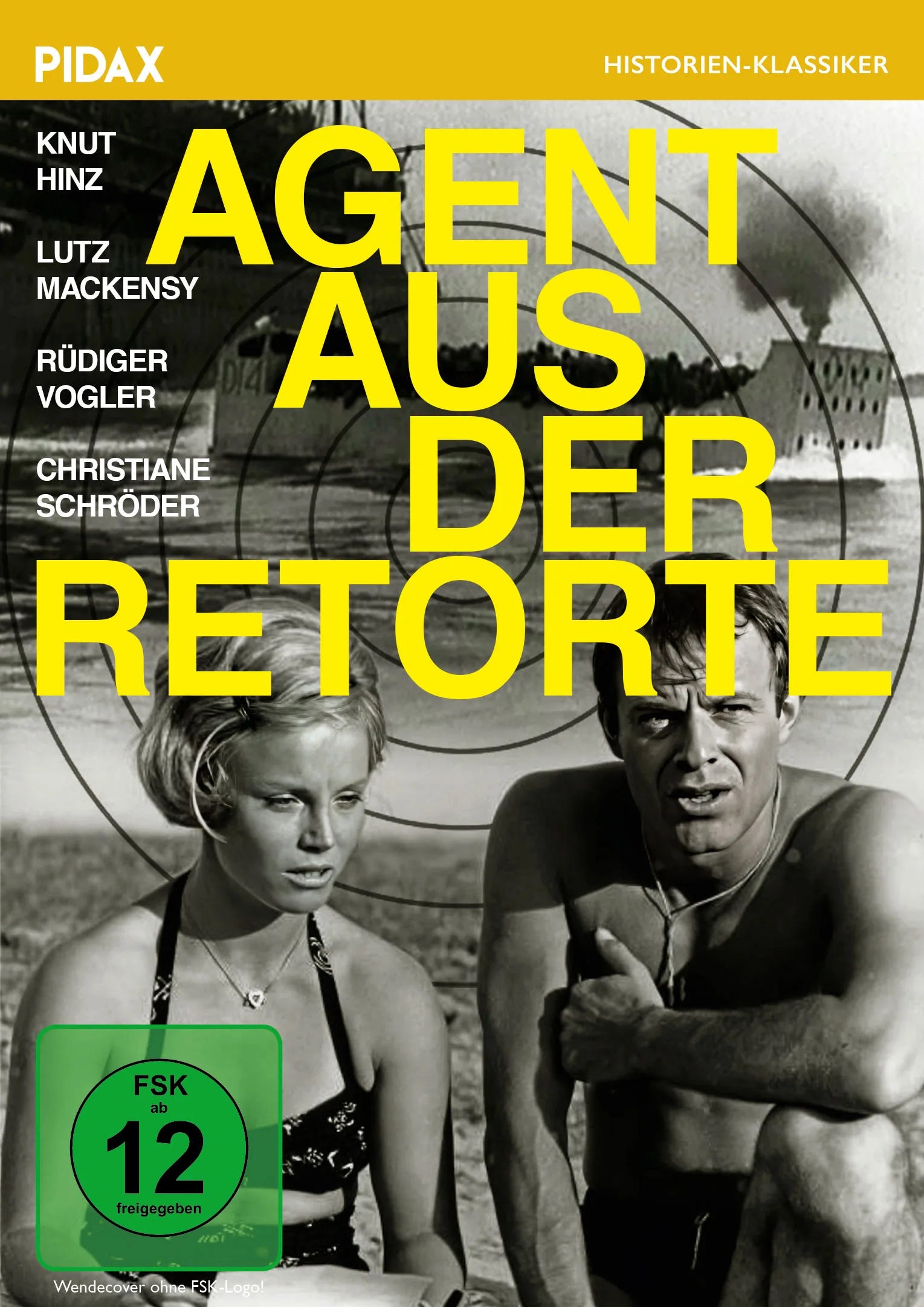 DVD-Cover: Agent aus der Retorte. Regie: Wolfgang Glück