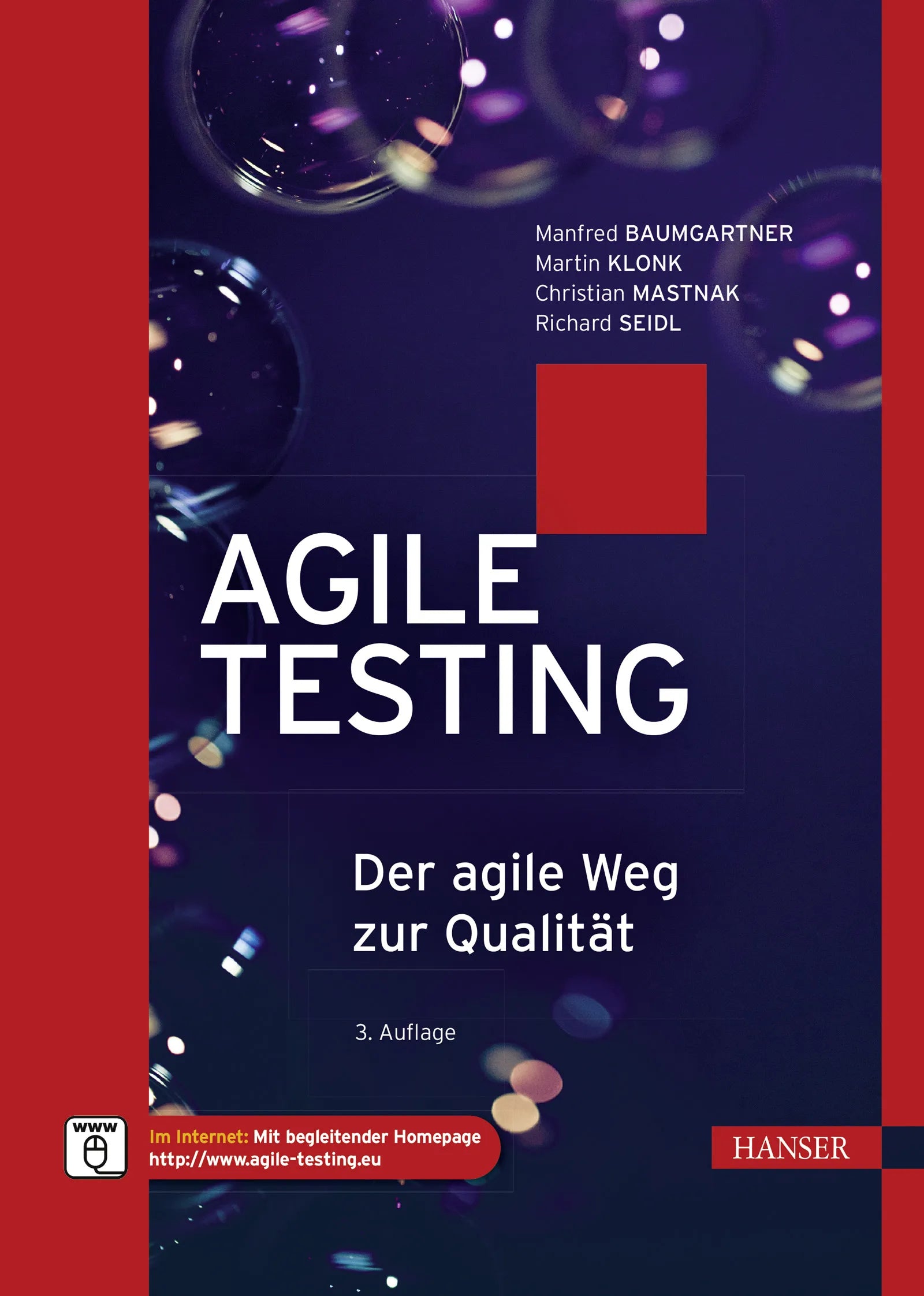Cover: Agile Testing (E-Book) von Manfred Baumgartner