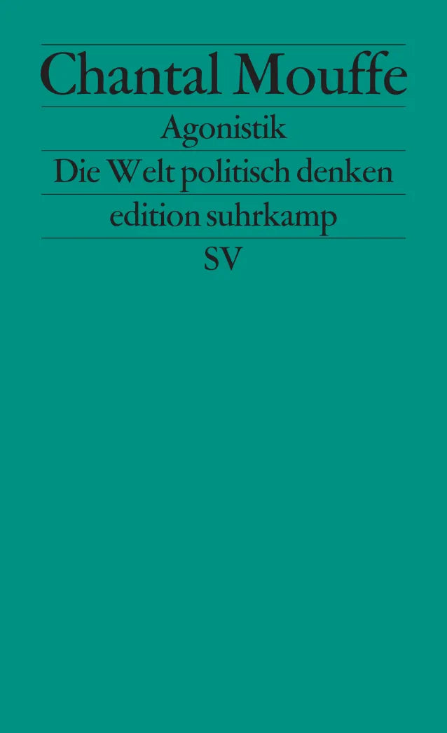 Buchcover von 'Agonistik' - Taschenbuch von Chantal Mouffe