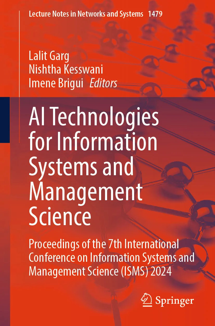Cover: AI Technologies for Information Systems and Management Science (E-Book)
