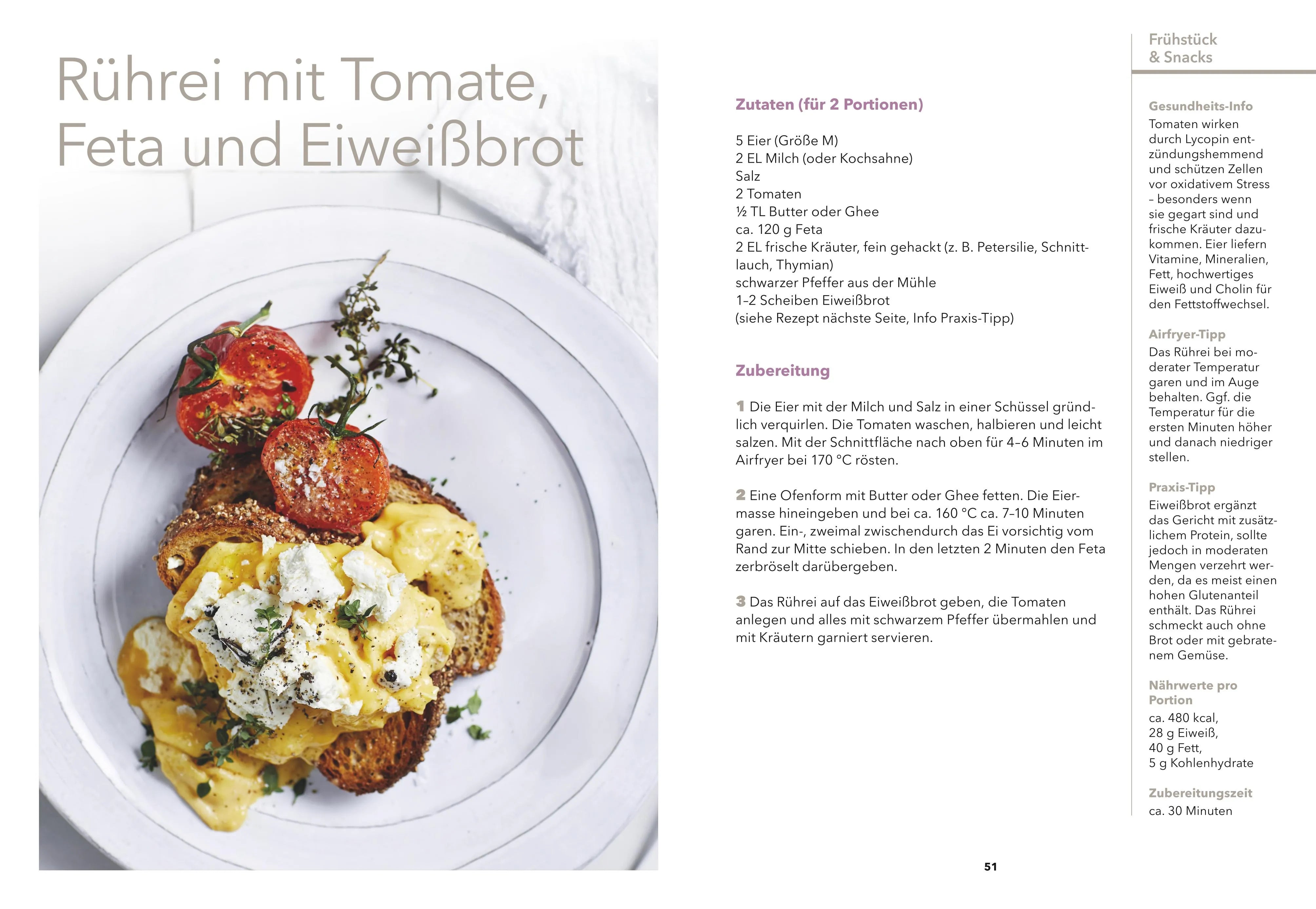 Detailansicht: Airfryer Balance – Essen gegen chronische Entzündungen (Hardcover)