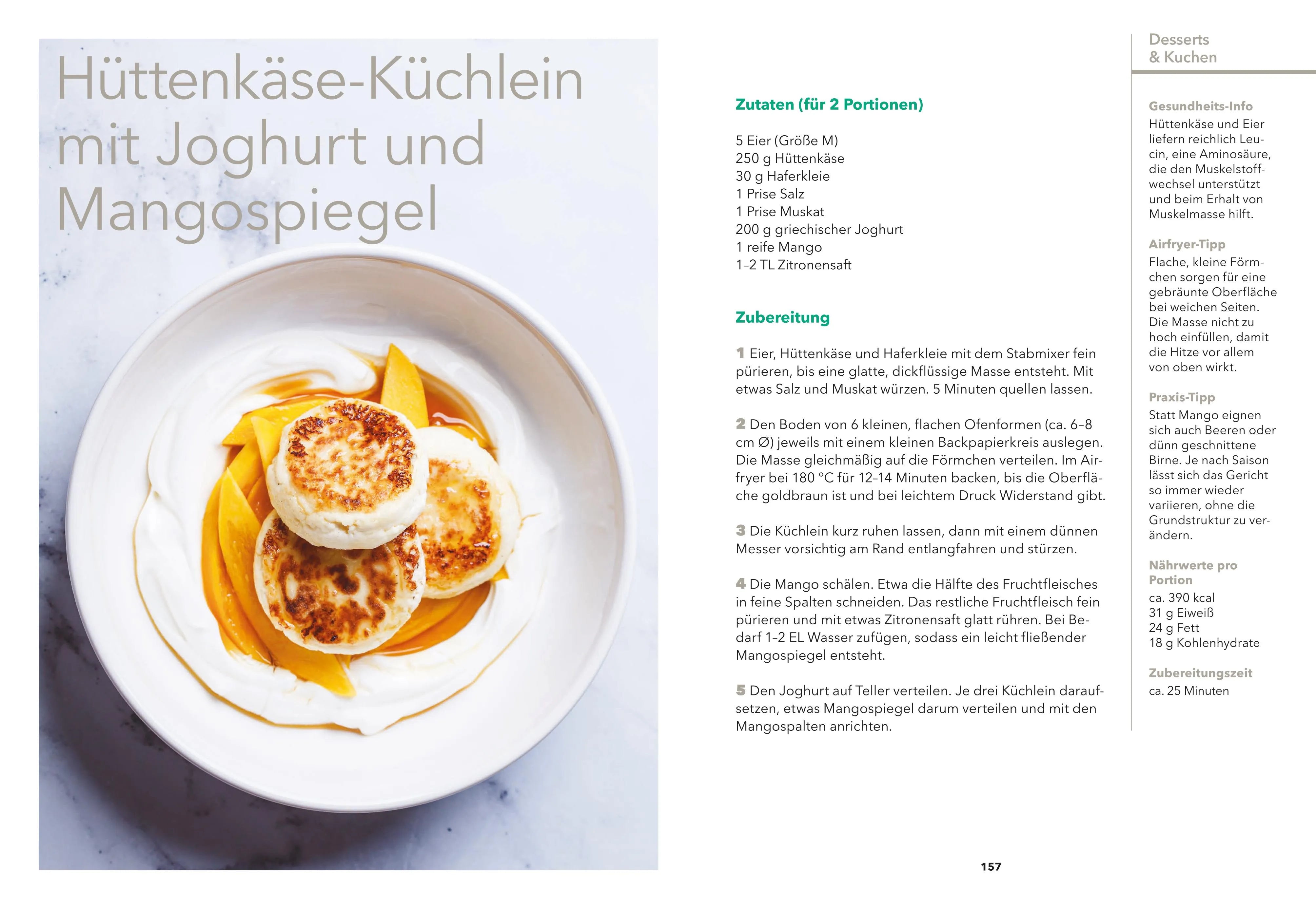 Detailansicht: Airfryer Balance – Genussvoll essen trotz Diabetes (Hardcover)