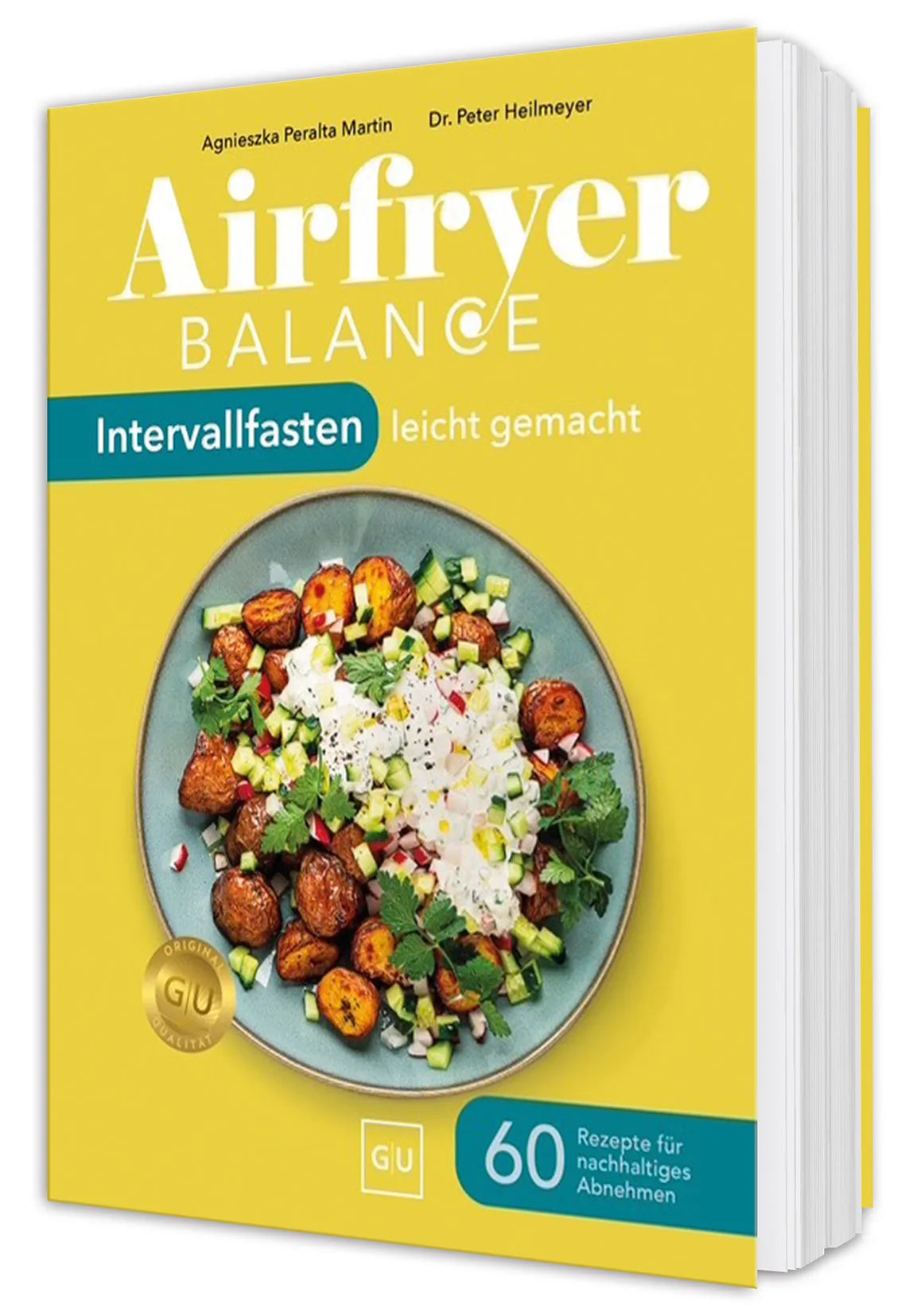 Cover: Airfryer Balance – Intervallfasten leicht gemacht (Hardcover) von Agnieszka Peralta Martin