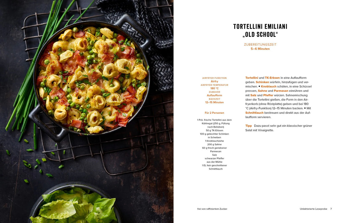 Detailansicht: Airfryer-Blitzrezepte Express (Hardcover)