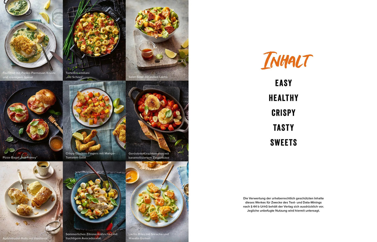 Detailansicht: Airfryer-Blitzrezepte Express (Hardcover)