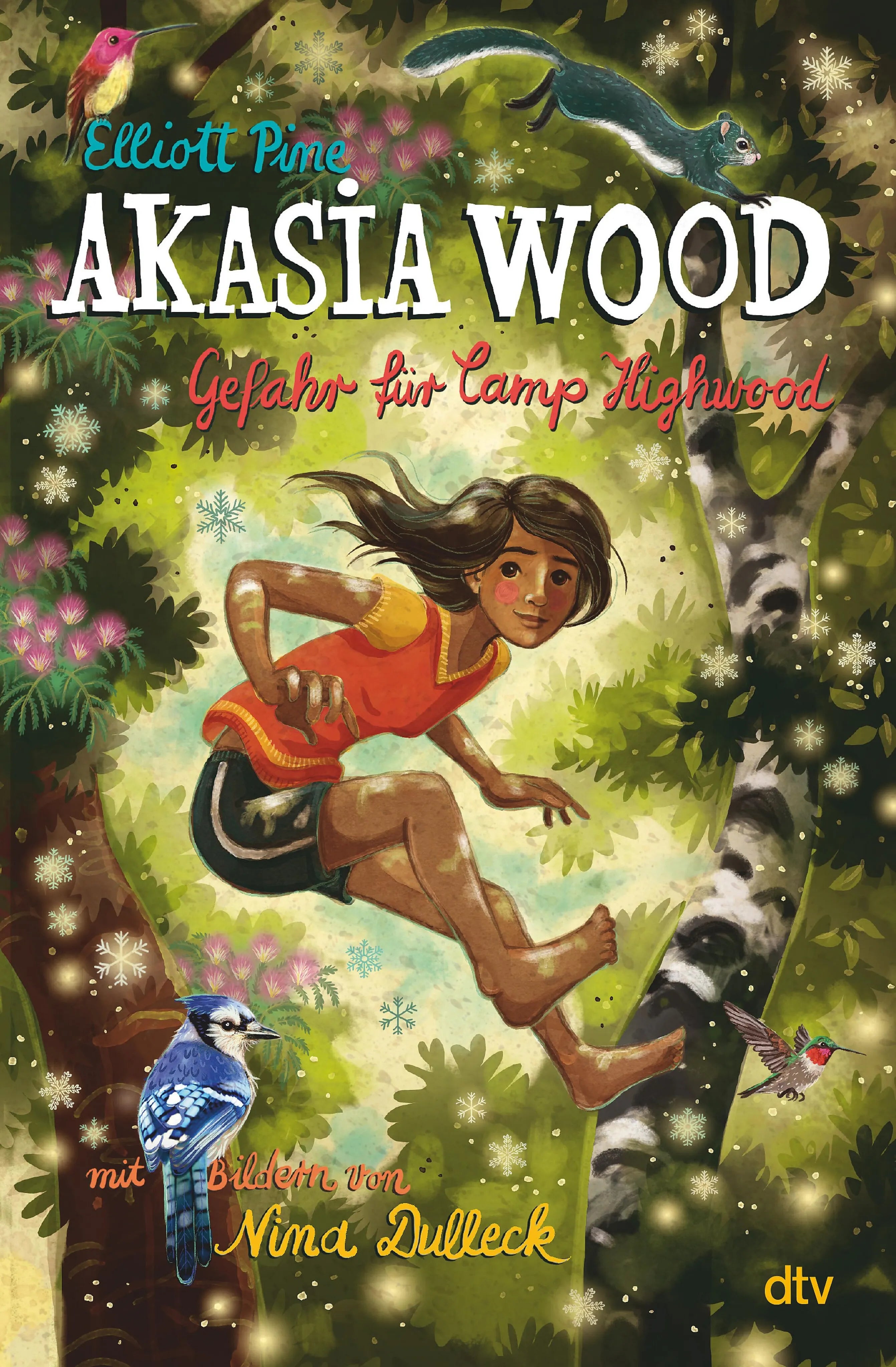 Cover: Akasia Wood – Gefahr für Camp Highwood (E-Book) von Elliott Pine