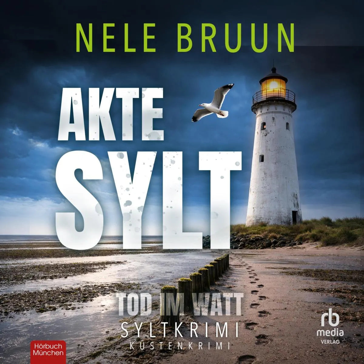 Cover: AKTE SYLT - Tod im Watt (Hörbuch Download) von Nele Bruun
