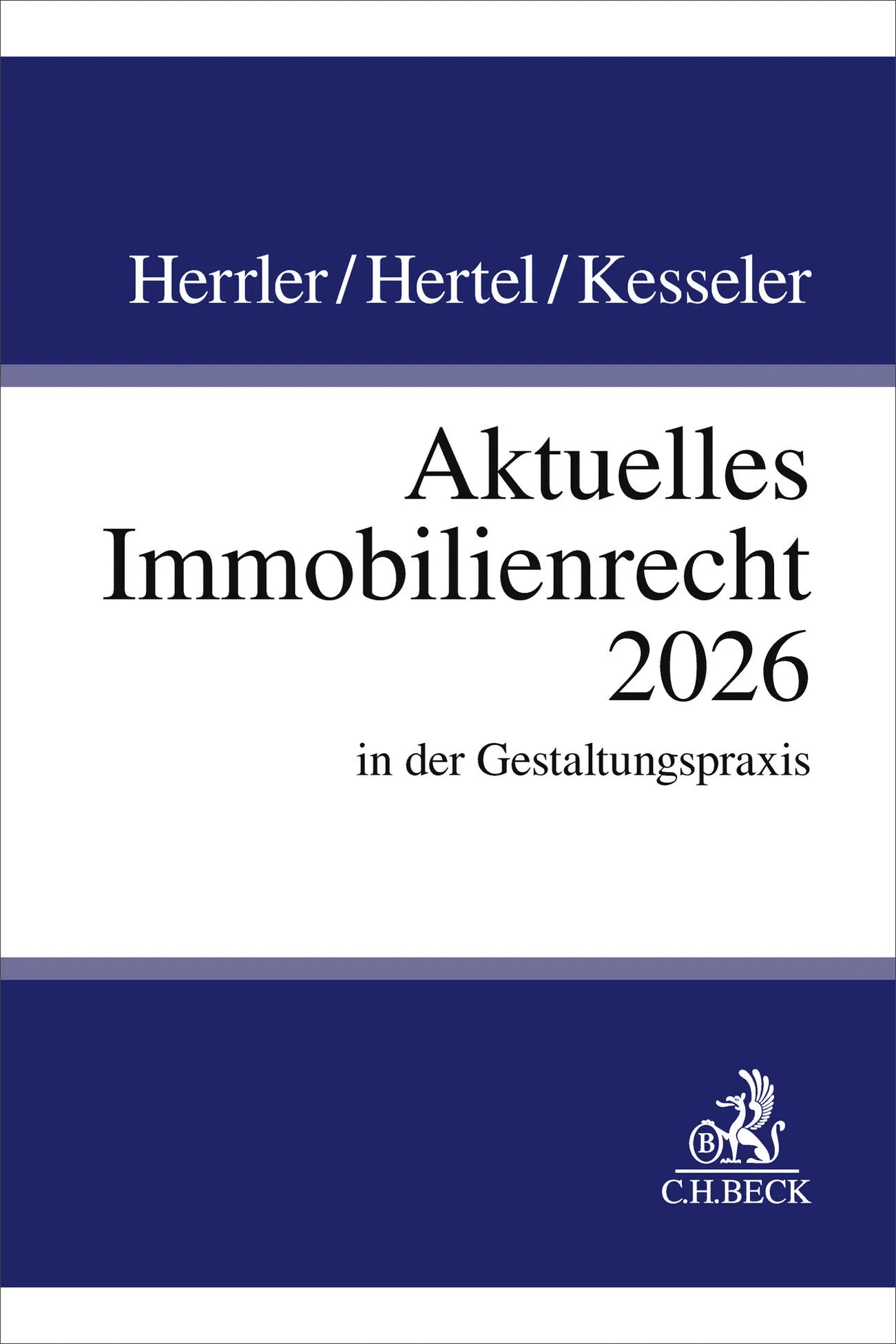 Buchcover von 'Aktuelles Immobilienrecht 2026' - Taschenbuch von Sebastian Herrler