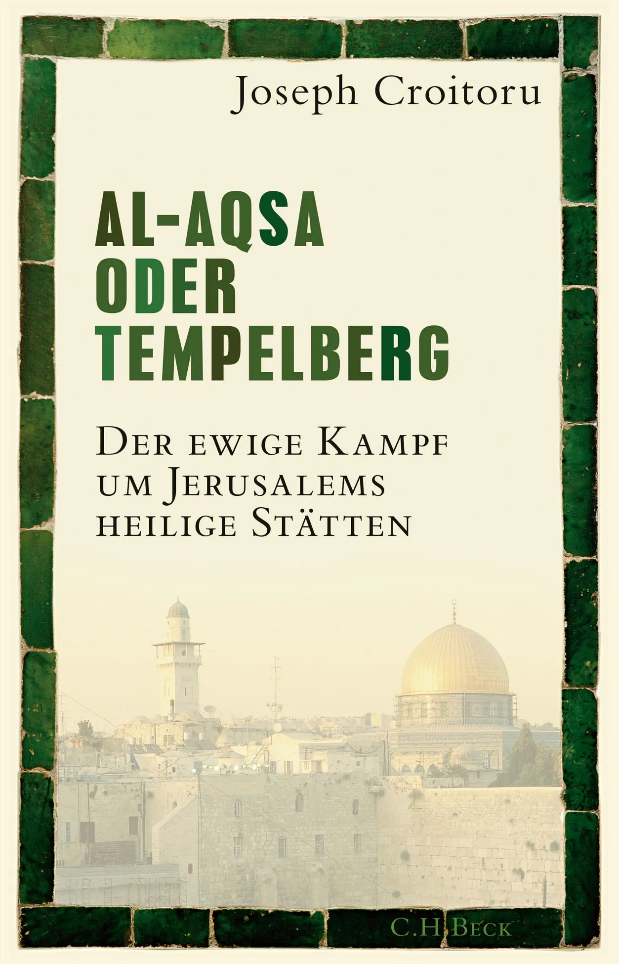 Buchcover von 'Al-Aqsa oder Tempelberg' - Gebundene Ausgabe von Joseph Croitoru