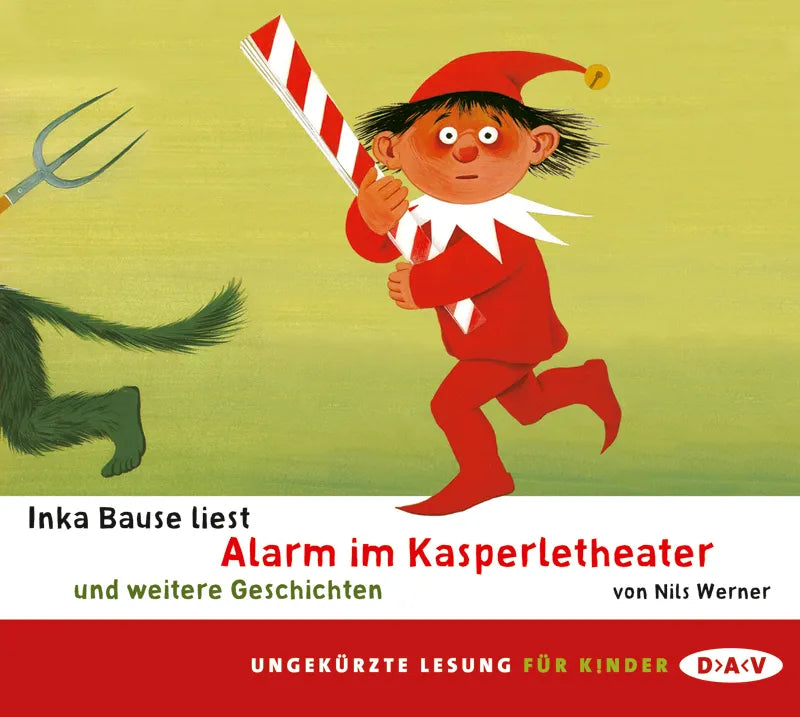 Buchcover von 'Alarm im Kasperletheater und weitere Geschichten' - Hörbuch (CD) von Nils Werner