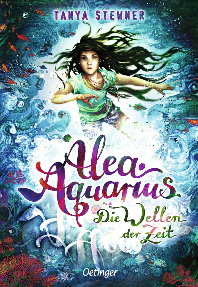 Buchcover von 'Alea Aquarius 8. Die Wellen der Zeit' - Gebundene Ausgabe von Tanya Stewner