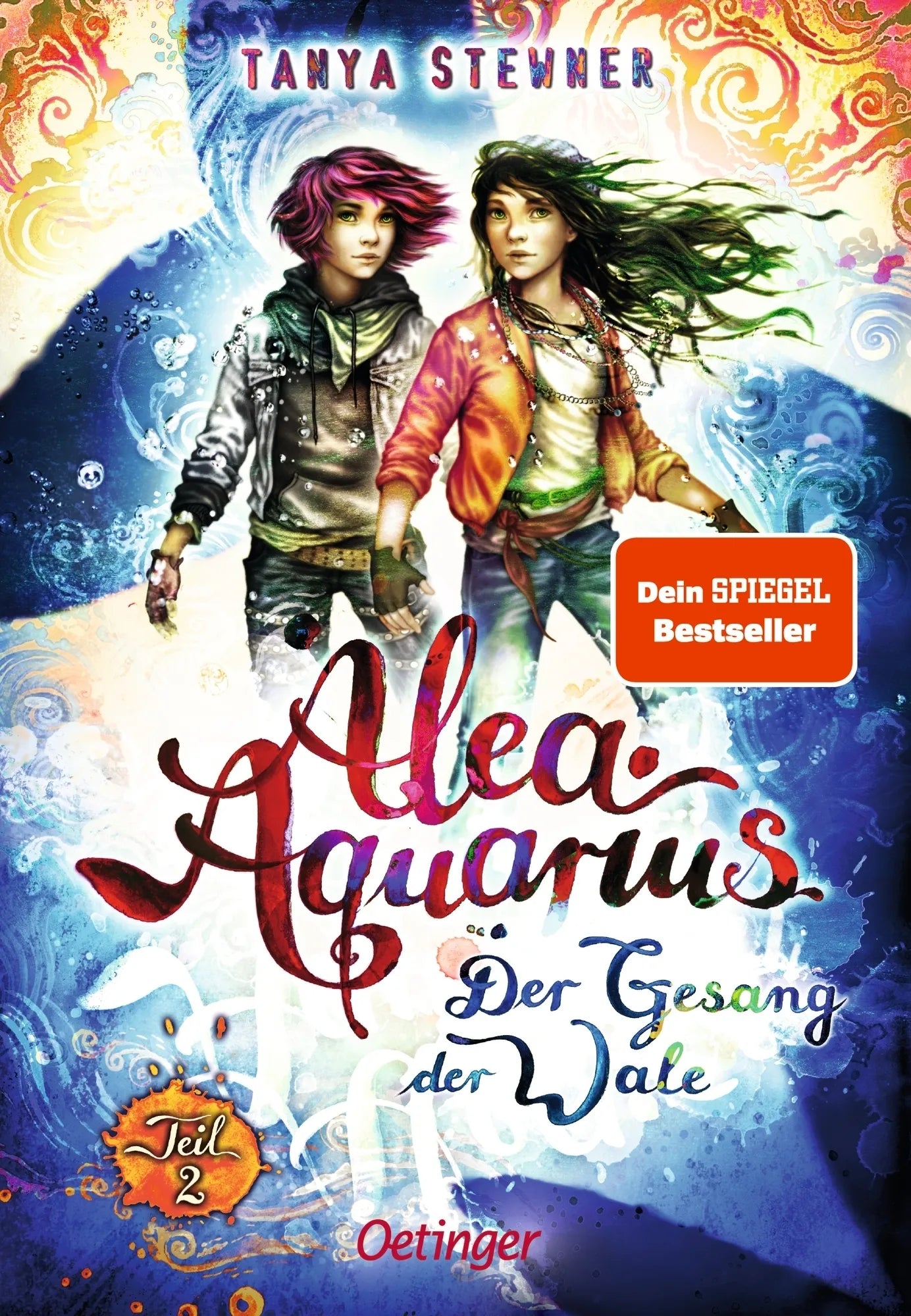 Buchcover von 'Alea Aquarius 9 Teil 2. Der Gesang der Wale' - Gebundene Ausgabe von Tanya Stewner