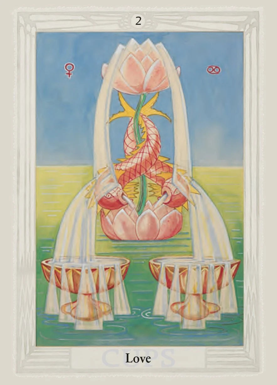 Aleister Crowley Thoth Tarot (Deluxe Edition, English, GB) – Ansicht