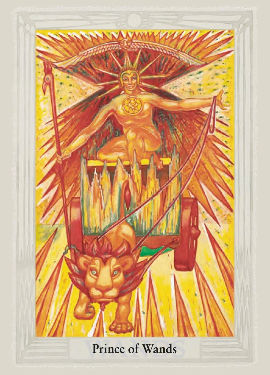 Aleister Crowley Thoth Tarot (Deluxe Edition, English, GB) – Ansicht