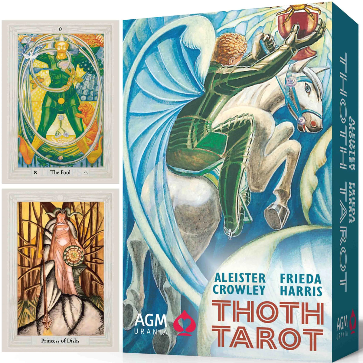 Kartendeck: Aleister Crowley Thoth Tarot (Pocket Edition, English, GB)