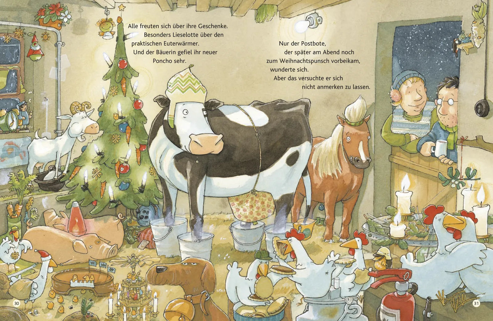 Produktansicht: Lieselotte: Die schönsten Geschichten zu Weihnachten (Gebundene Ausgabe)