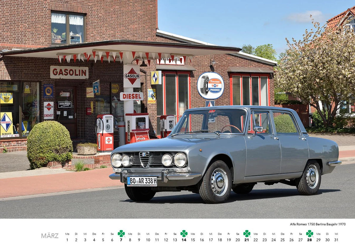 Alfa Romeo Kalender 2027 – Ansicht