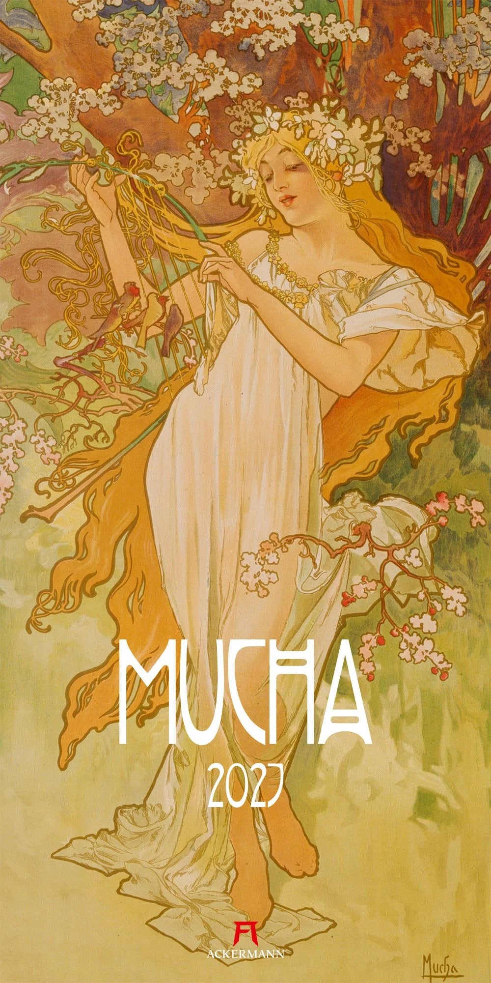 Wandkalender: Alfons Mucha Kalender 2027