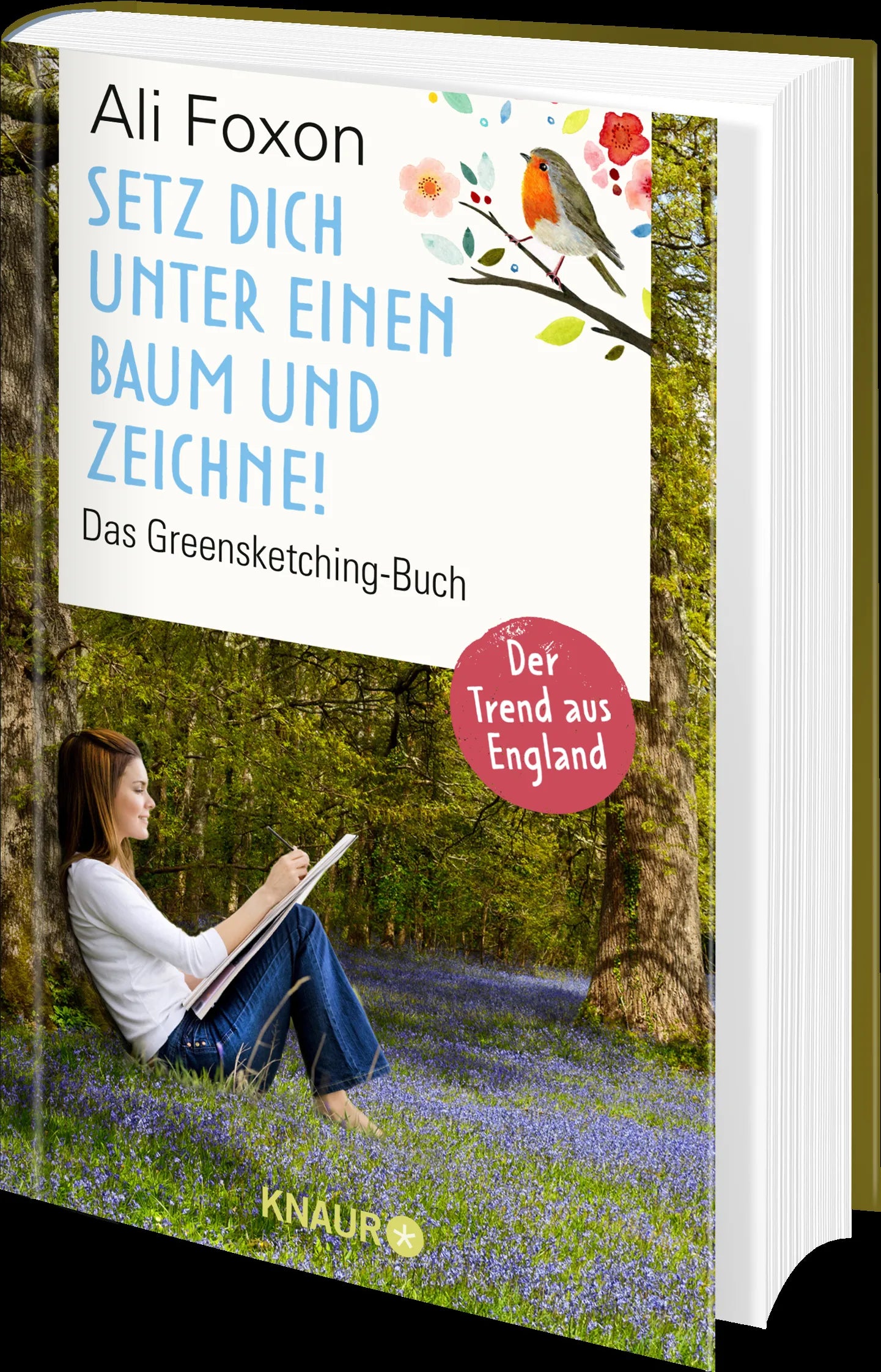 Produktansicht: Setz dich unter einen Baum und zeichne! (Gebundene Ausgabe)