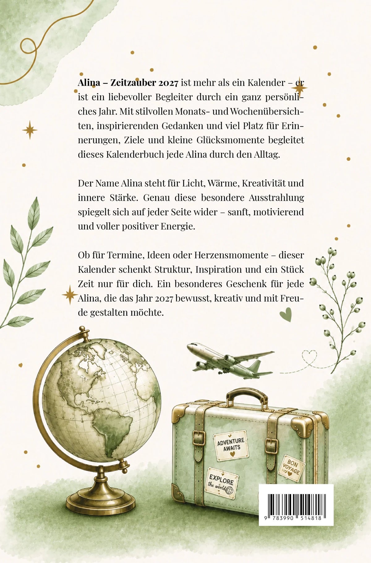 Alina Kalender 2027 - Zeitzauber – Ansicht
