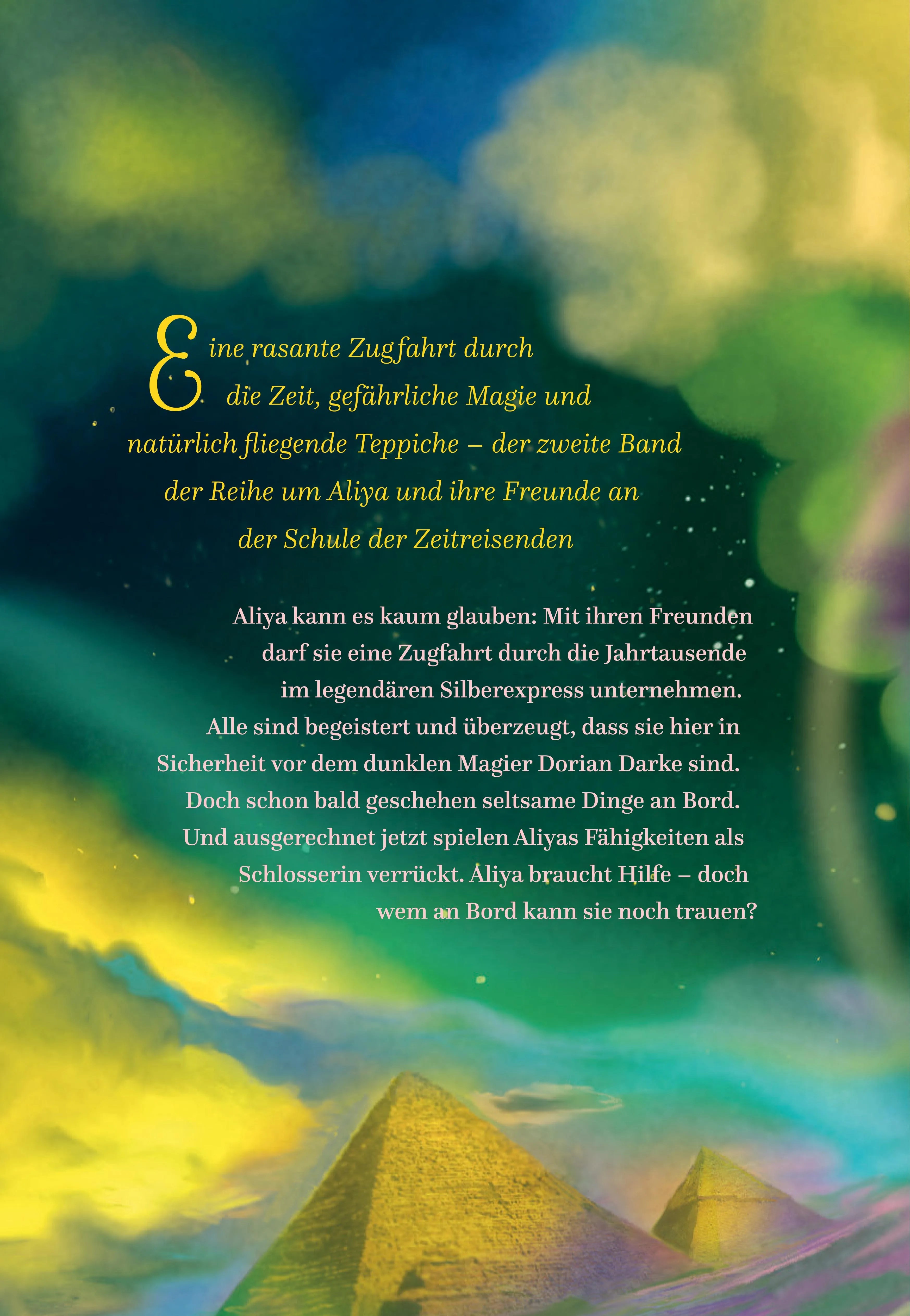 Rückseite: Aliya und der Silberexpress 2 (Hardcover)
