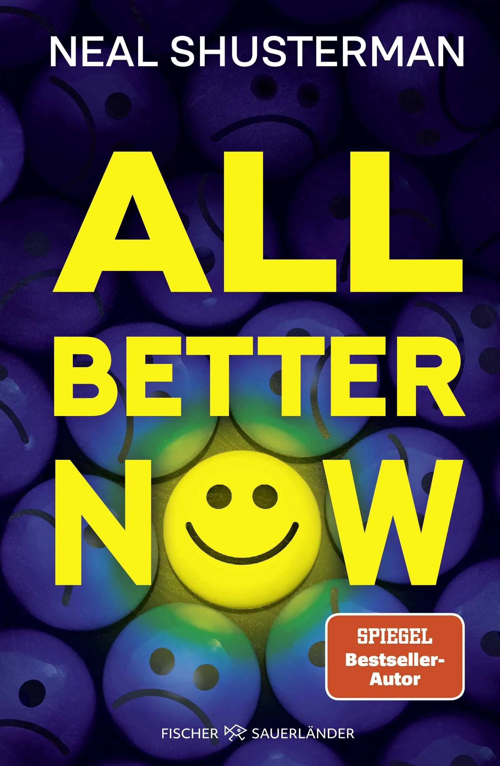 Buchcover von 'All Better Now' - Gebundene Ausgabe von Neal Shusterman