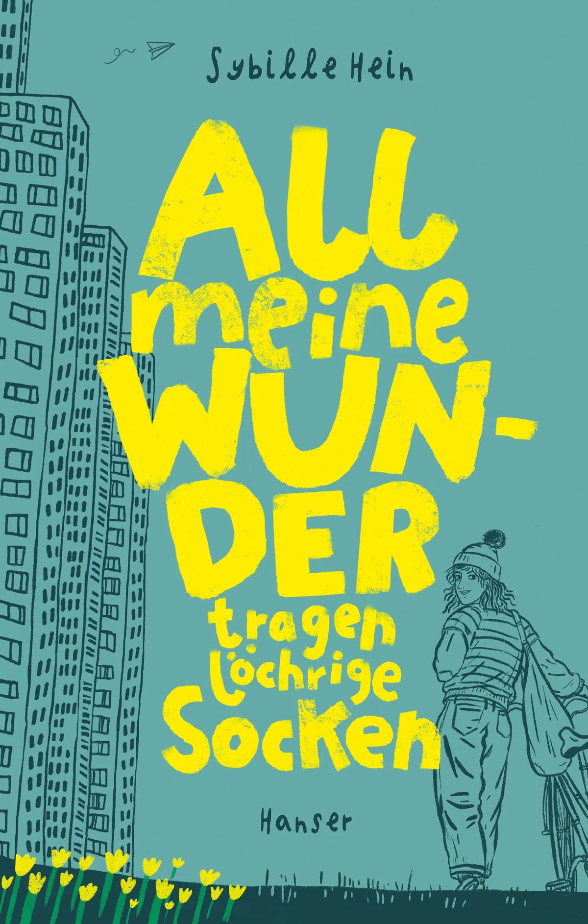 Cover: All meine Wunder tragen löchrige Socken (Hardcover) von Sybille Hein