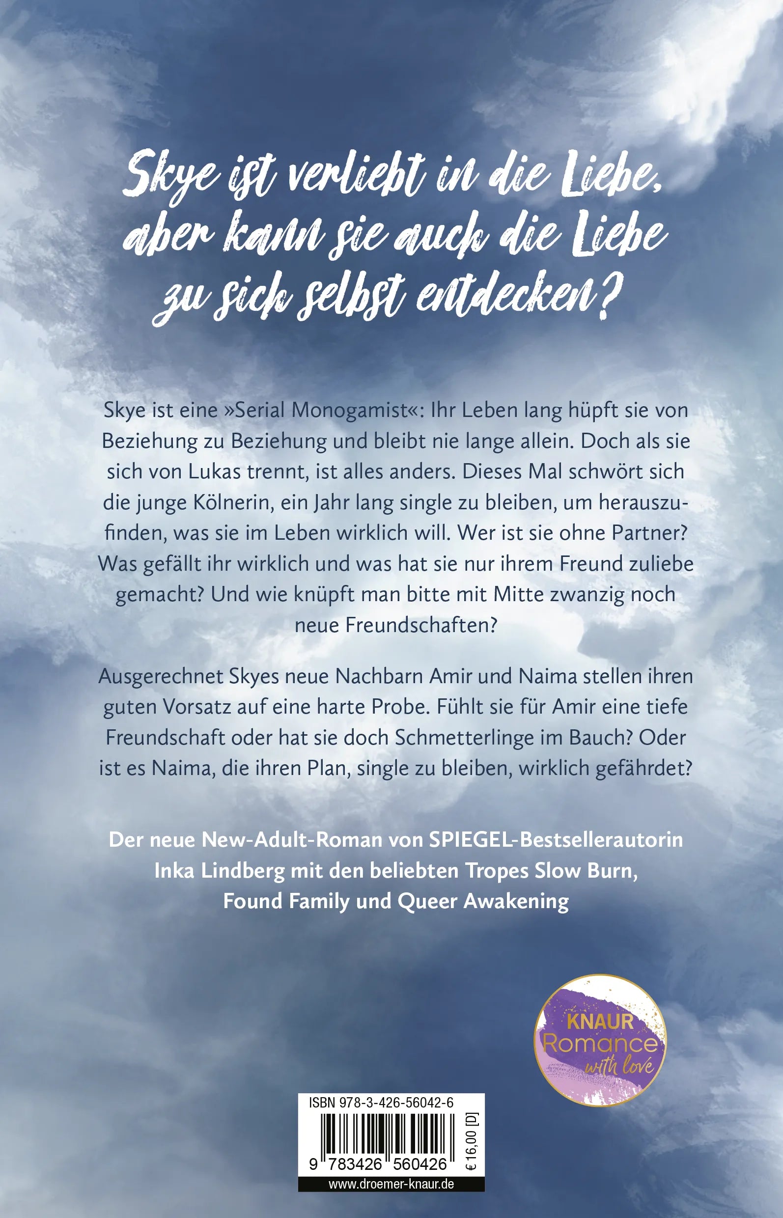 Buchrückseite von 'All the things' mit Klappentext - Paperback