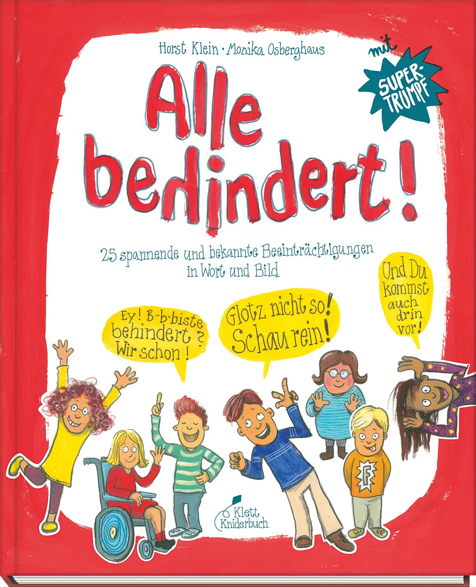 Buchcover von 'Alle behindert!' - Gebundene Ausgabe von Horst Klein
